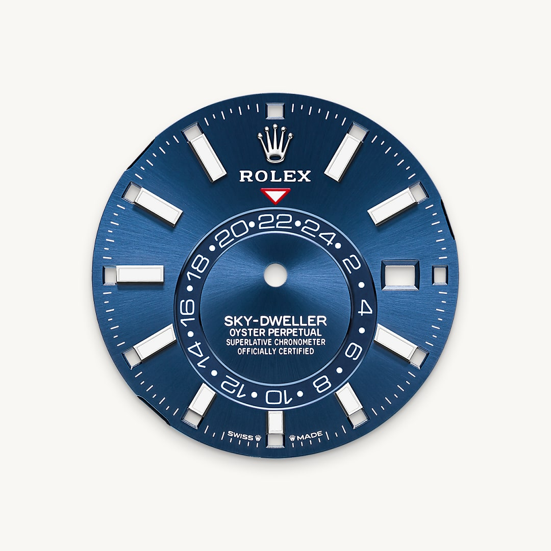 Rolex Sky-Dweller腕錶白色黃金鋼（蠔式鋼與白色黃金的組合）款，M336934-0006 - 歐洲坊