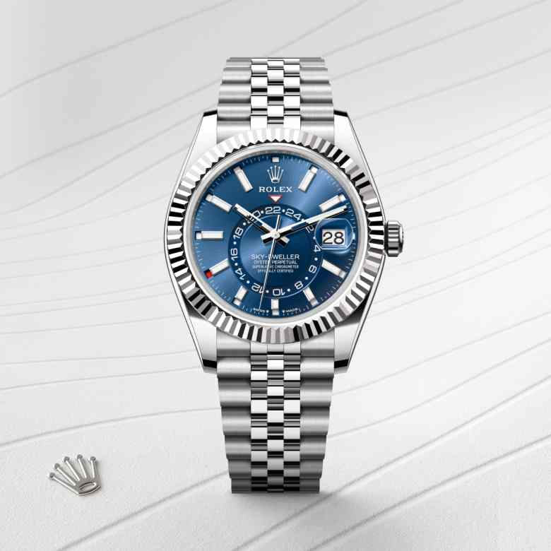 Rolex Sky-Dweller腕錶白色黃金鋼（蠔式鋼與白色黃金的組合）款，M336934-0006 - 歐洲坊
