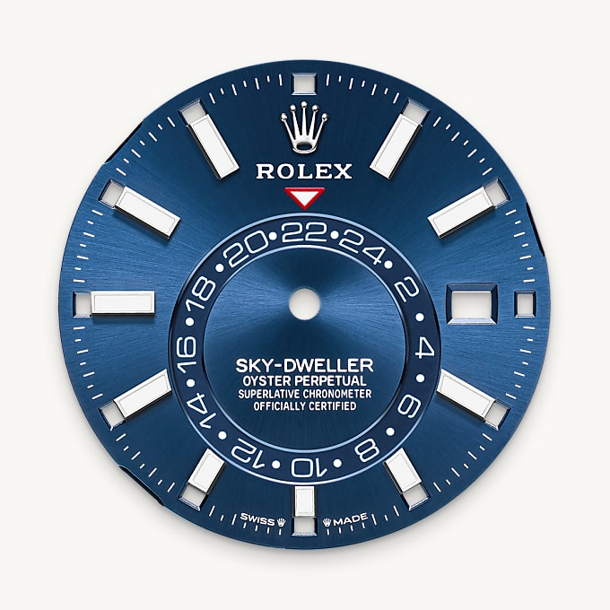 Rolex Sky-Dweller腕錶白色黃金鋼（蠔式鋼與白色黃金的組合）款，M336934-0006 - 歐洲坊
