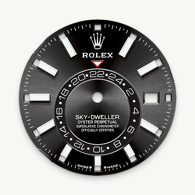Rolex Sky-Dweller腕錶白色黃金鋼（蠔式鋼與白色黃金的組合）款，M336934-0007 - 歐洲坊