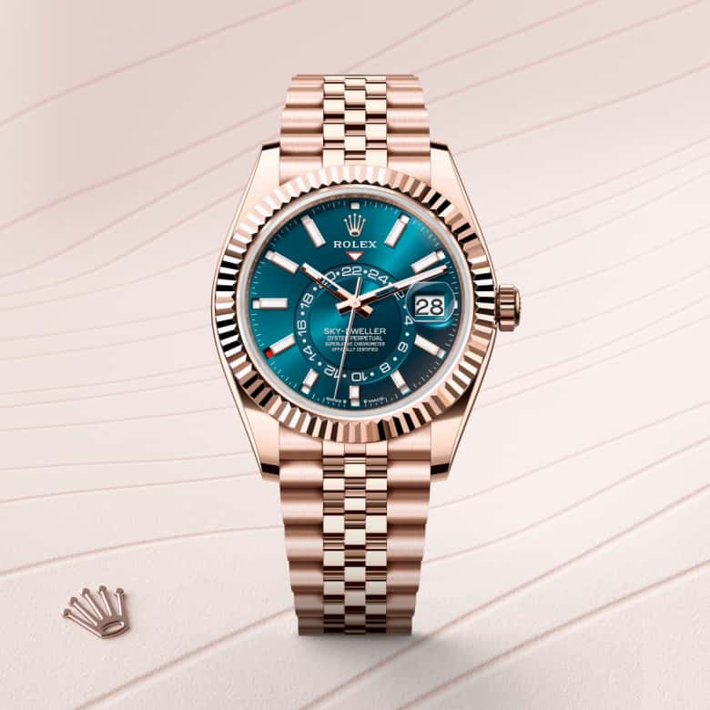 Rolex Sky-Dweller腕錶18K永恒玫瑰金款，M336935-0005 - 歐洲坊