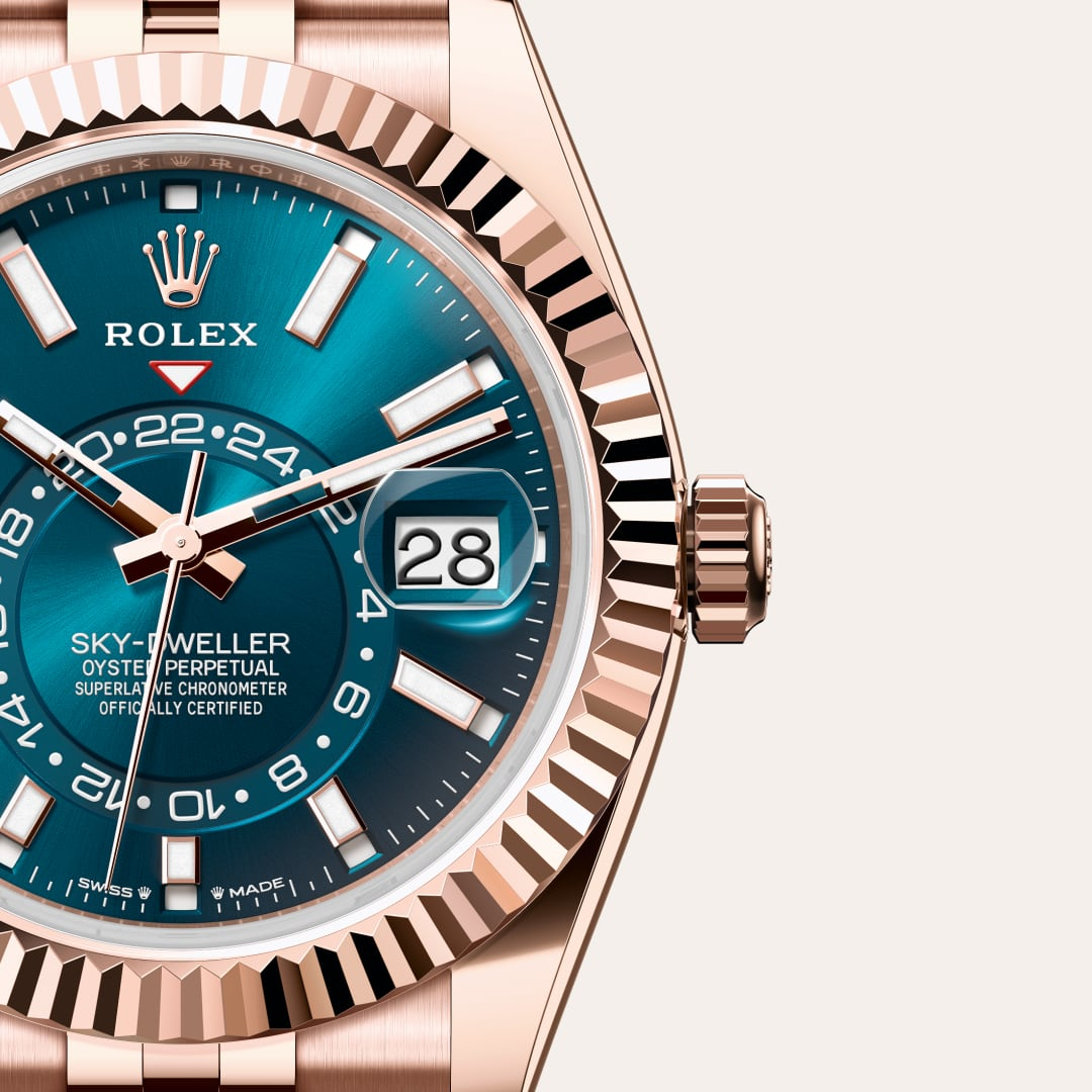 Rolex Sky-Dweller腕錶18K永恒玫瑰金款，M336935-0005 - 歐洲坊