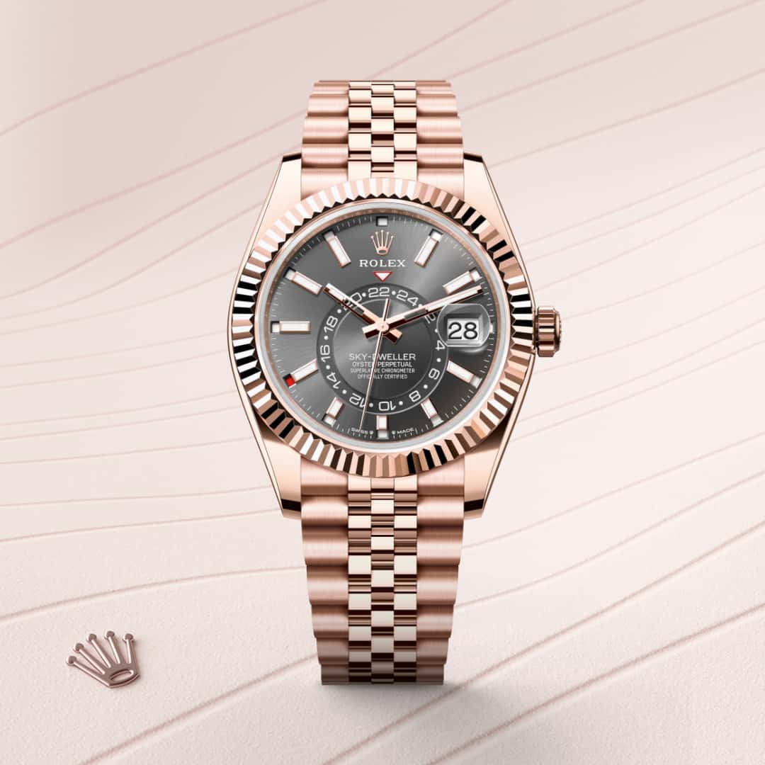 Rolex Sky-Dweller腕錶18K永恒玫瑰金款，M336935-0008 - 歐洲坊