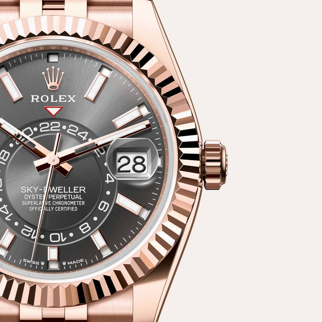Rolex Sky-Dweller腕錶18K永恒玫瑰金款，M336935-0008 - 歐洲坊