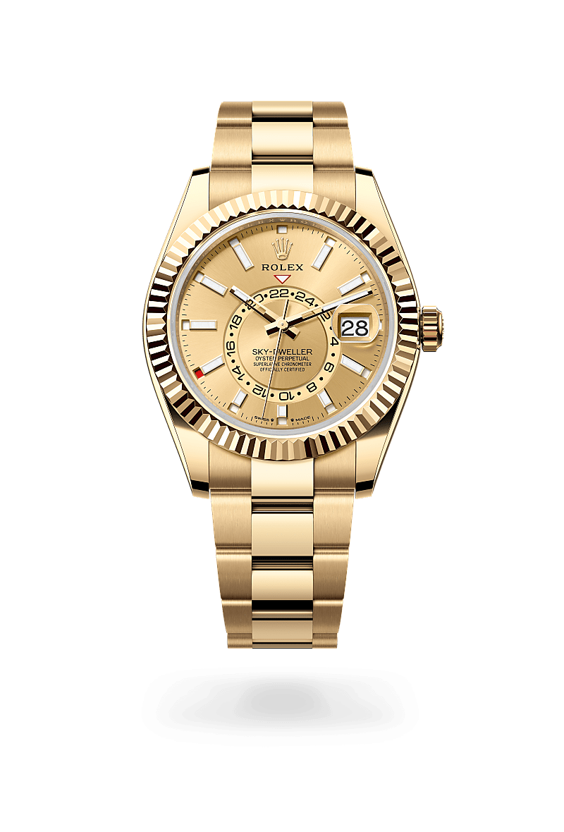 Rolex Sky-Dweller腕錶18K黃金款，M336938-0001 - 歐洲坊