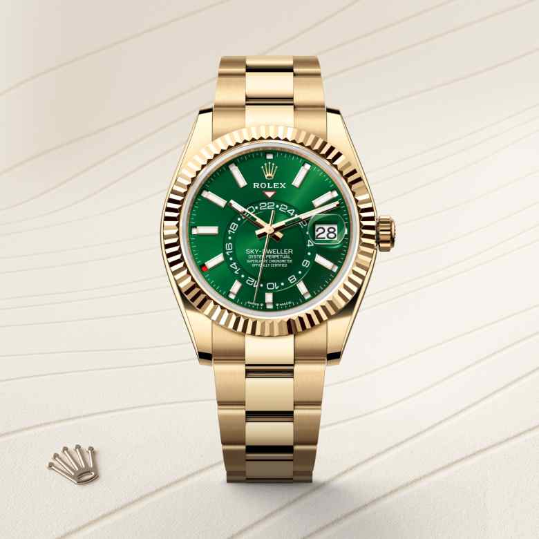 Rolex Sky-Dweller腕錶18K黃金款，M336938-0007 - 歐洲坊